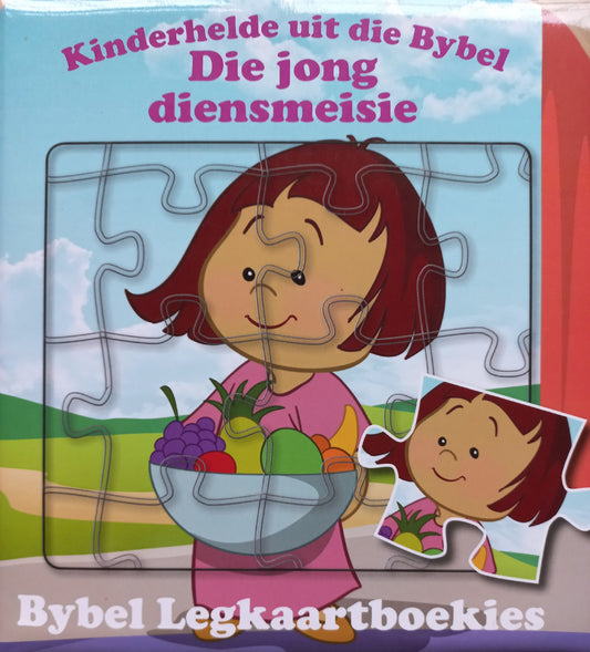 Kinderhelde uit die Bybel legkaart boek: Die jong diensmeisie - Victoria Kovacs