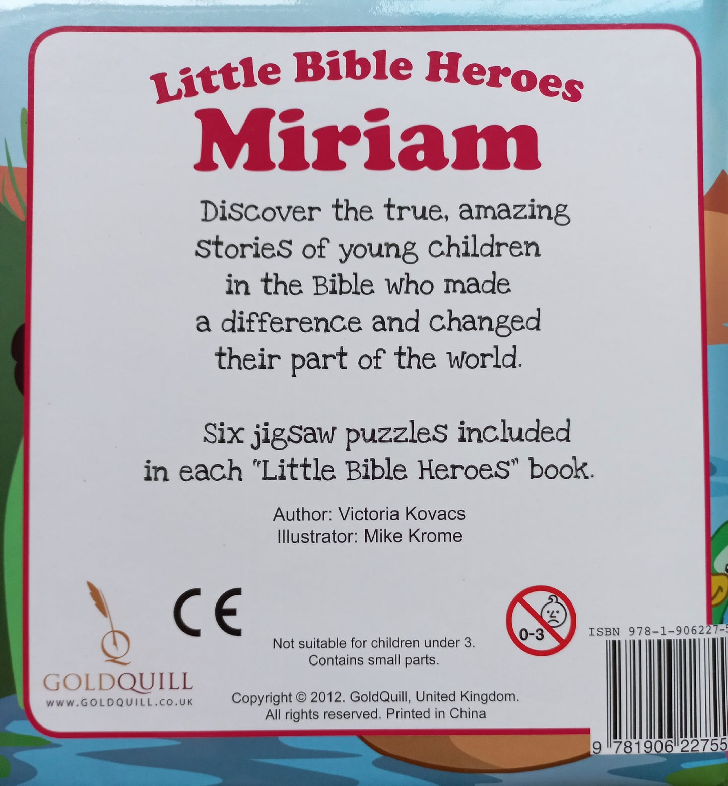 Little Bible heroes puzzle book: Miriam - Victoria Kovacs