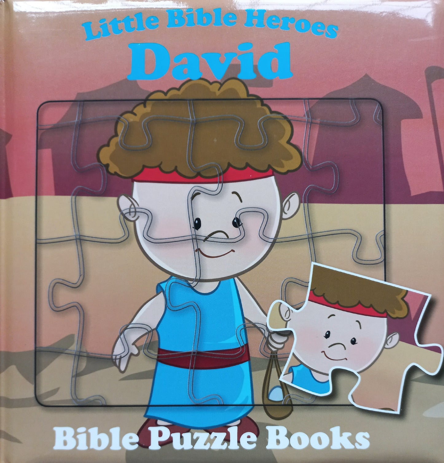 Little Bible Heroes Puzzle book: David - Victoria Kovacs