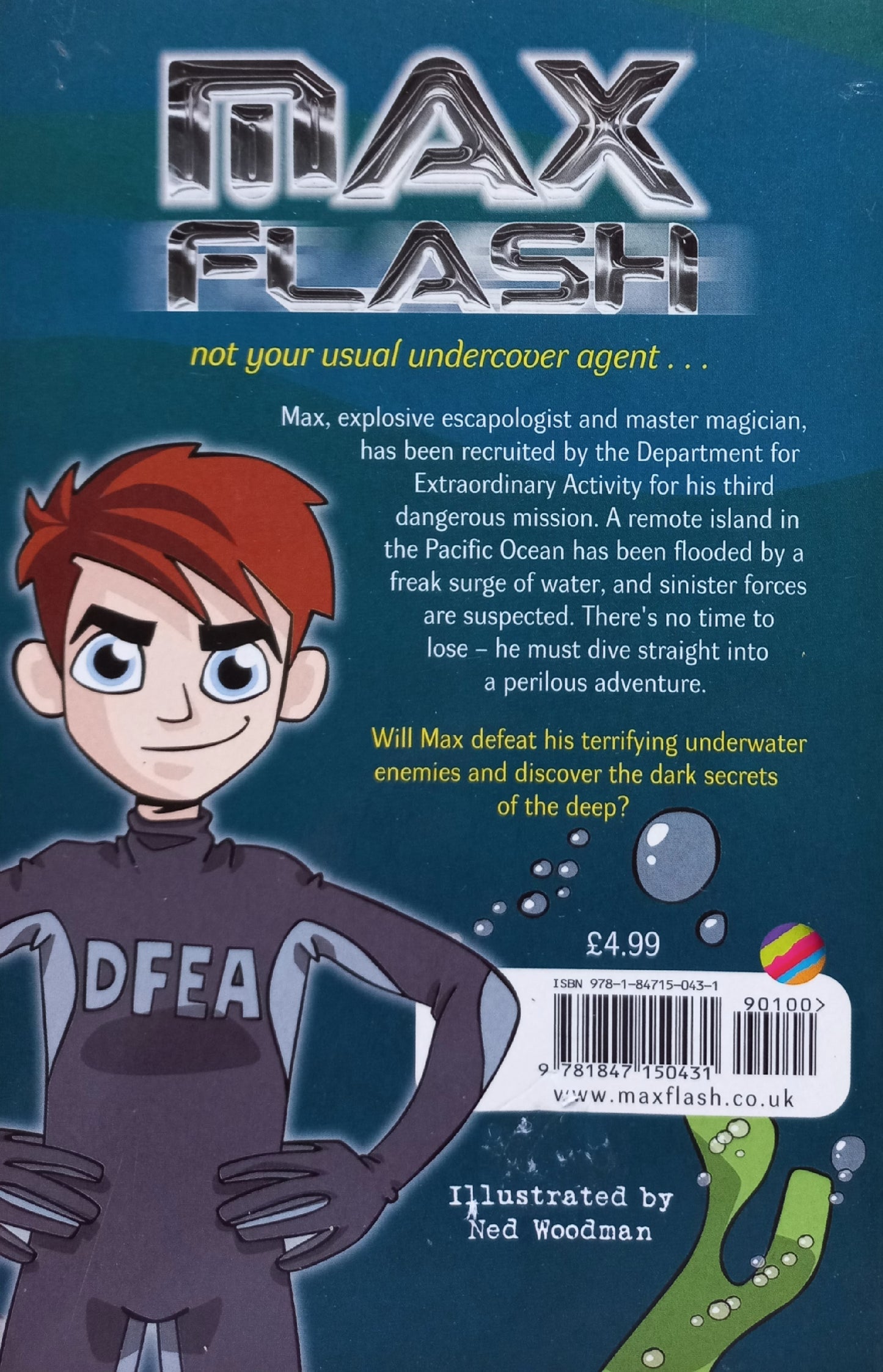 Max Flash missions 3 In deep - Jonny Zucker