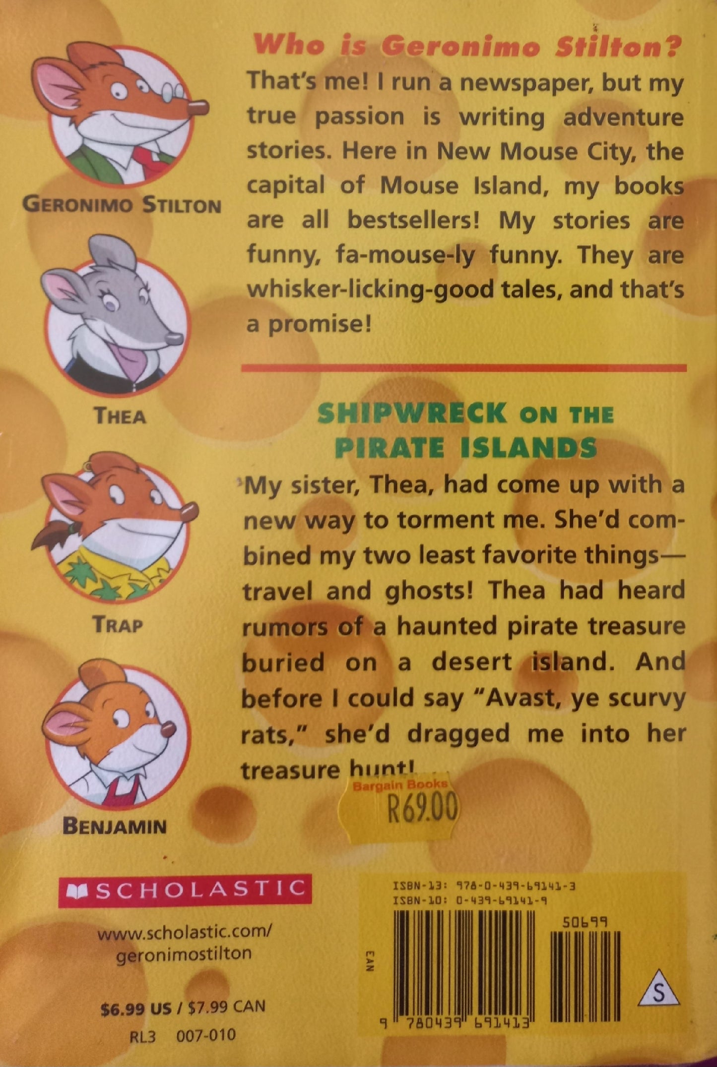 Shipwreck on the pirate islands  - Geronimo Stilton (#18)