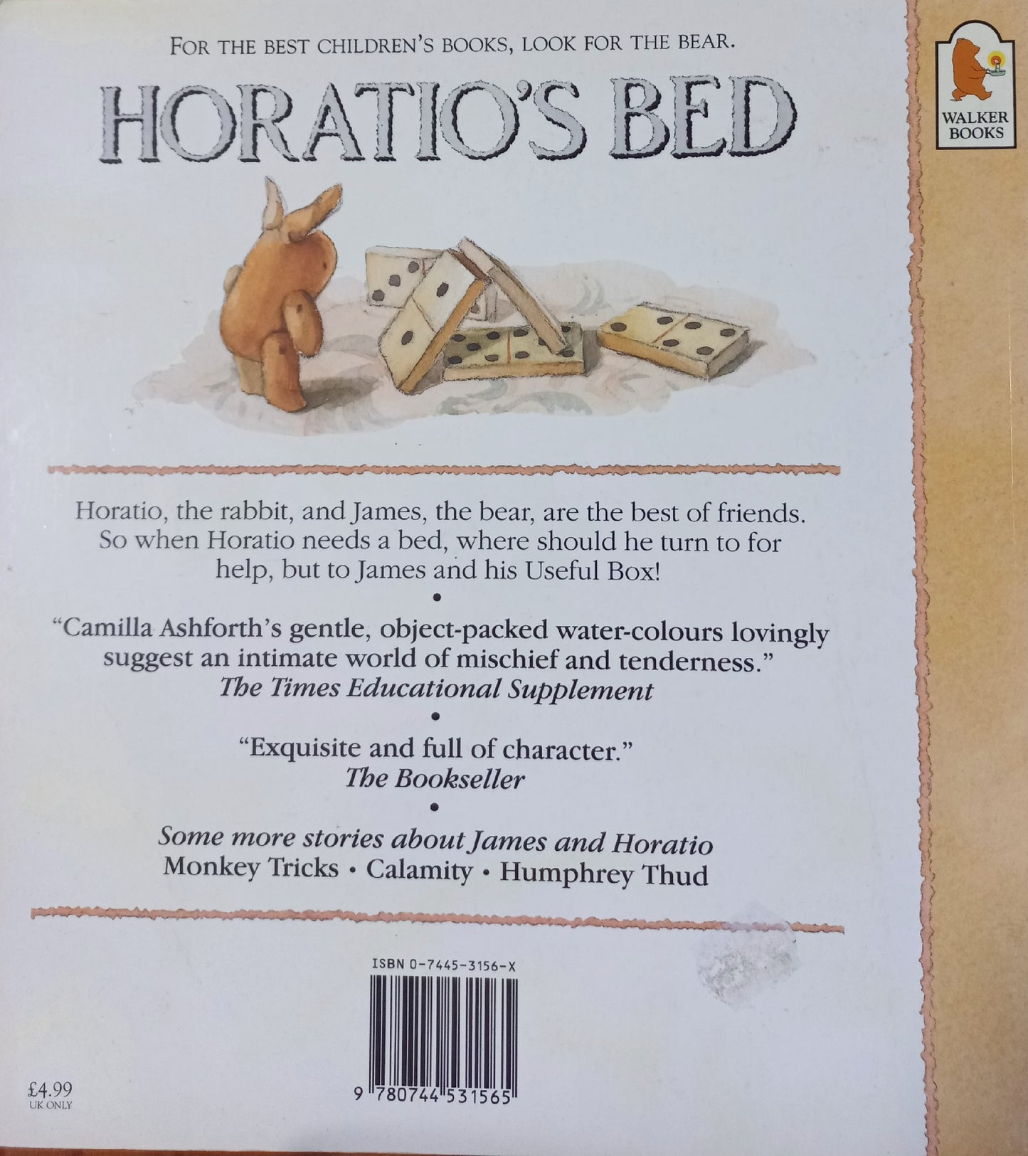 Horatio's bed - Camilla Ashforth