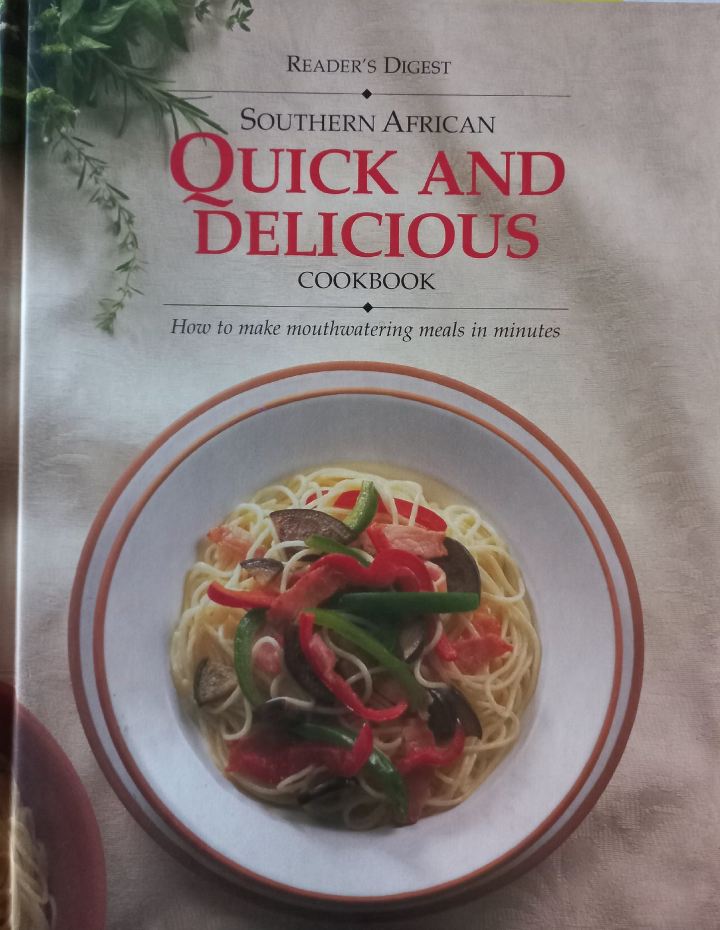 South African Quick and Delicious cookbook - Readers Digest