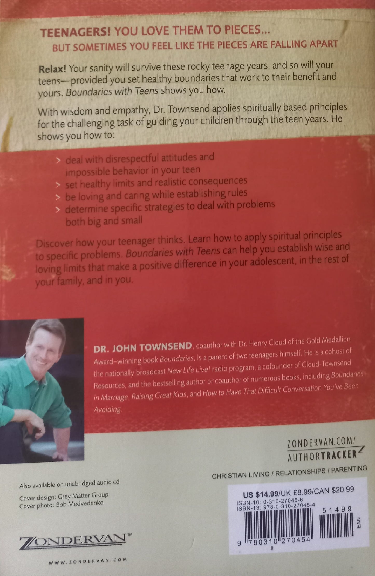 Boundaries with teens - Dr. John Townsend