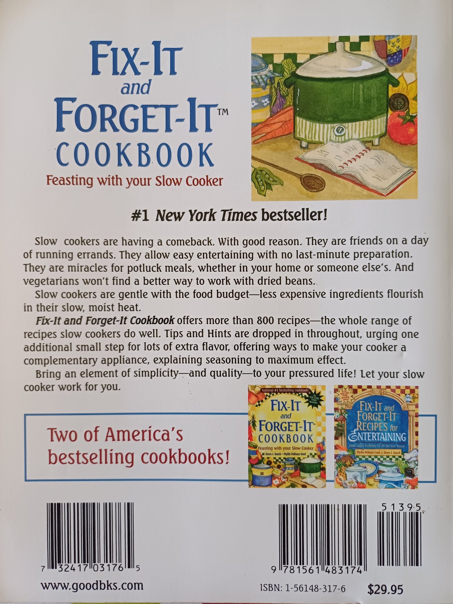 Fix-it and Forget-it Cookbook - Dawn J. Ranck & Phyllis Pellman Good