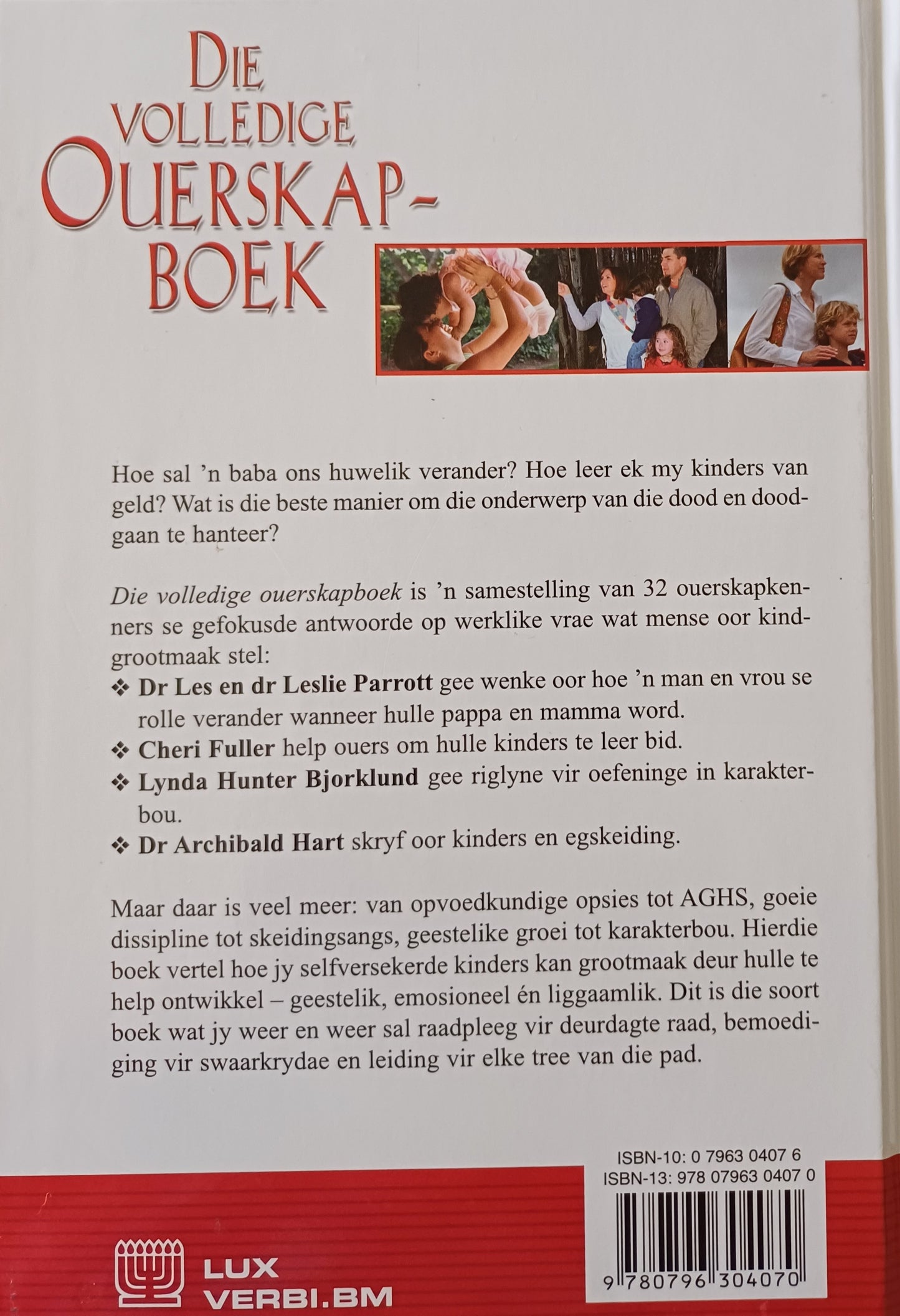 Die volledige Ouerskap-boek - Doktors' David en Jan Stoop