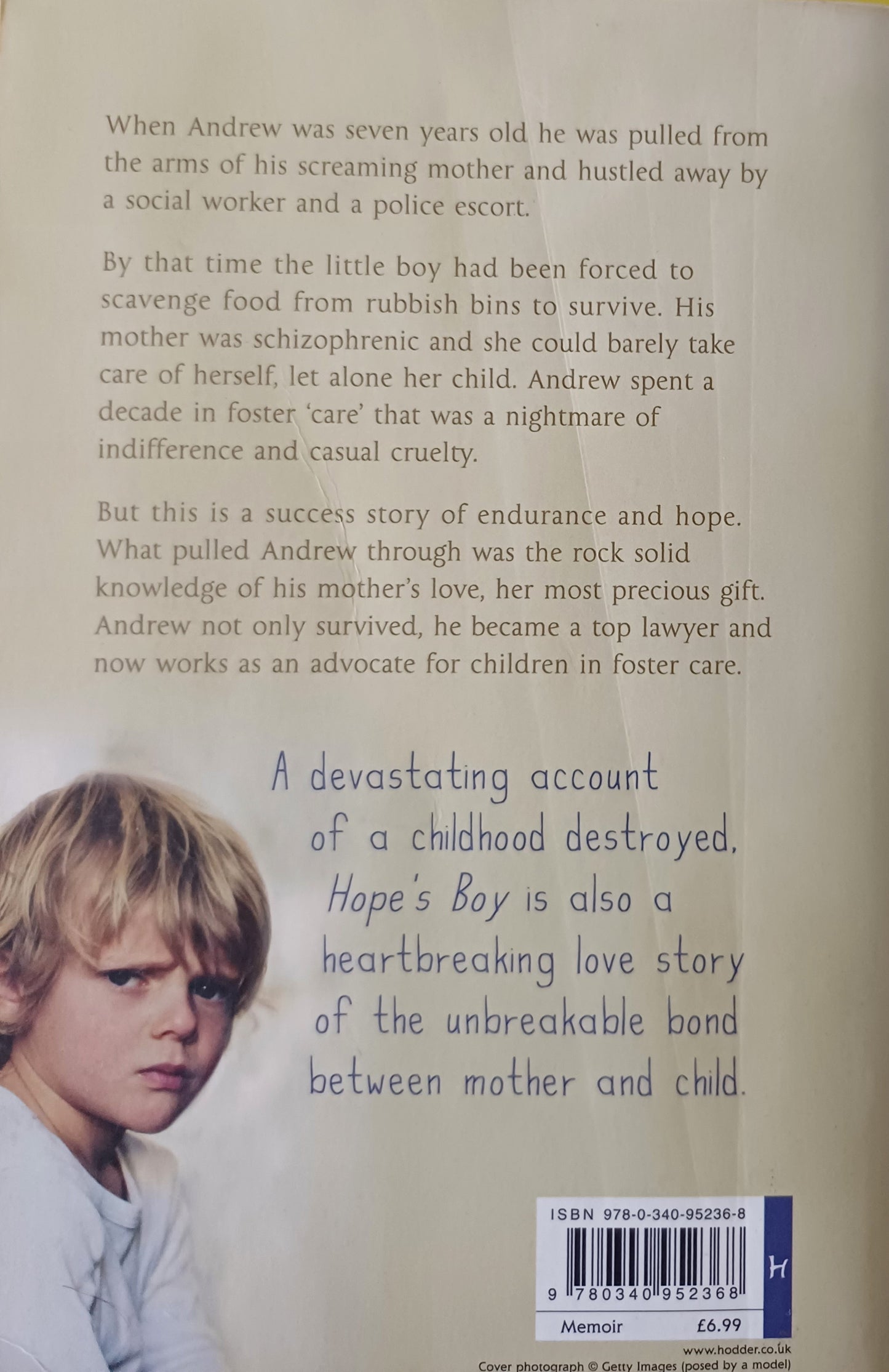 Hope's Boy: a Memoir - Andrew Bridge