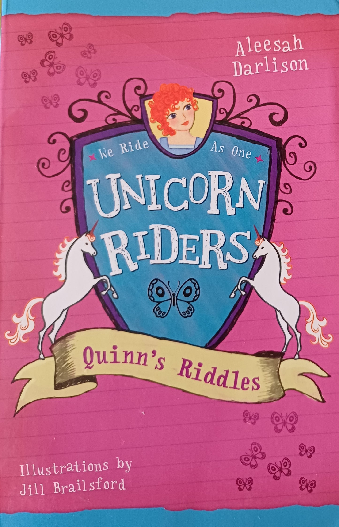 Quinn's Riddles - Aleesah Darlison (Unicorn Riders #1)