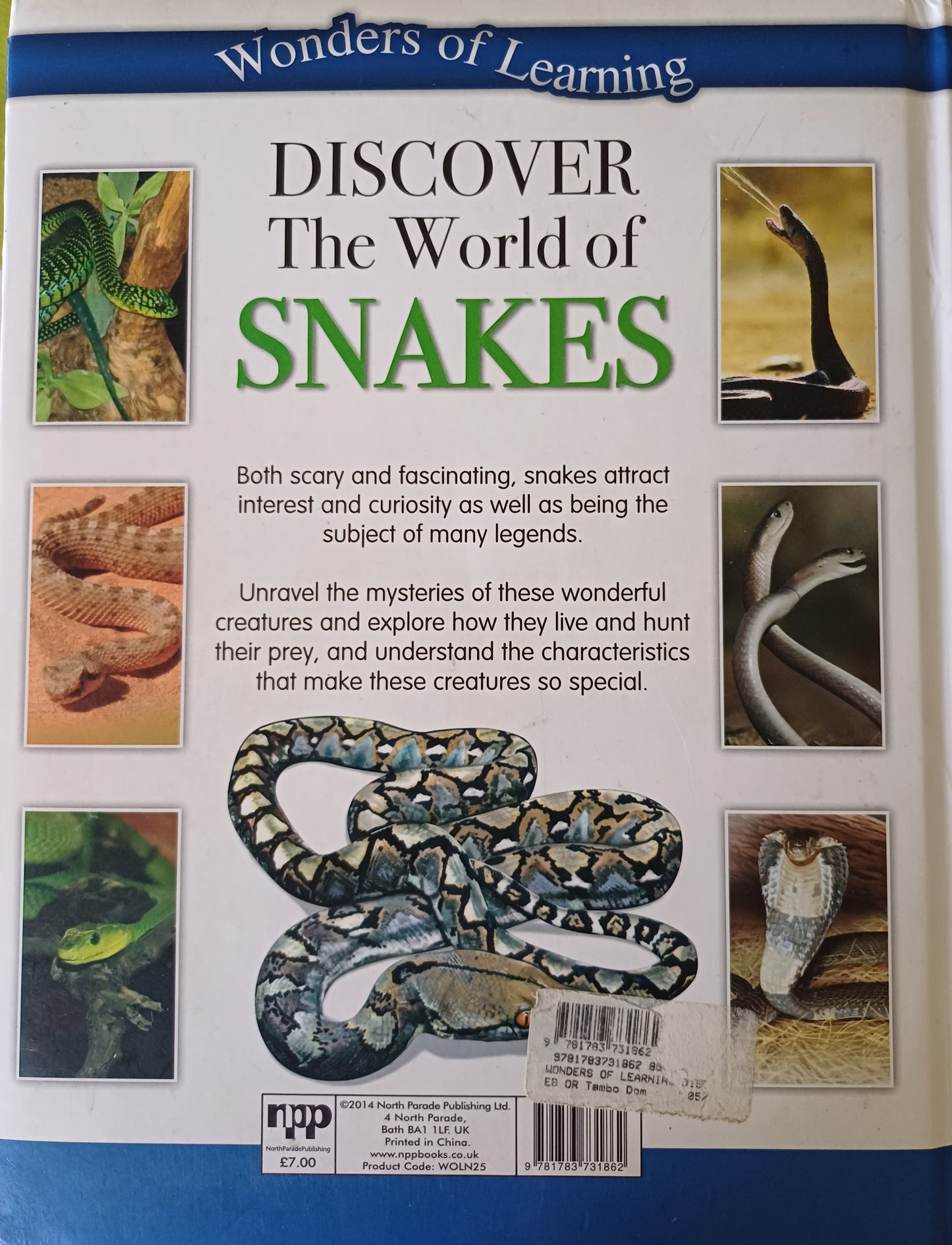 Dicover The world of snakes