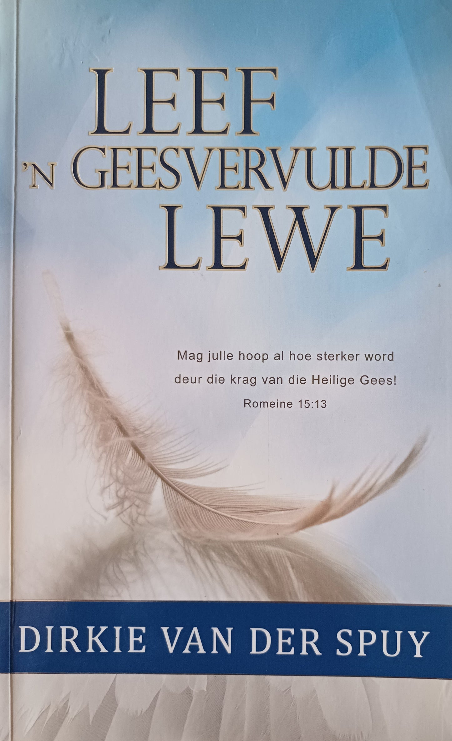 Leef 'n Geesvervulde lewe - Dirkie van der Spuy