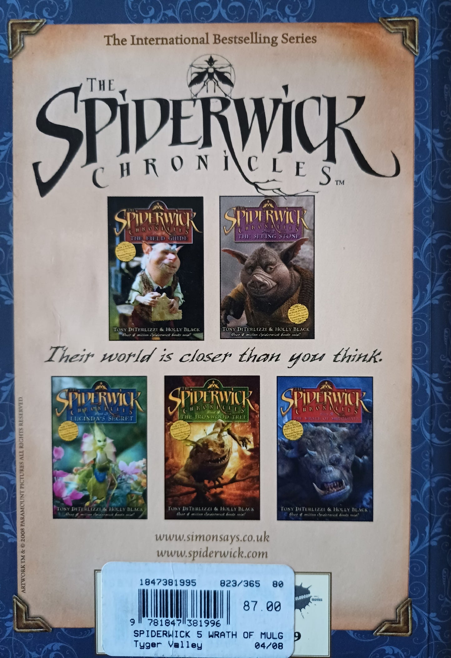 The wrath of Mulgarath - Toni DiTerlizzi & Holly Black (Spiderwick Chronicles #5)