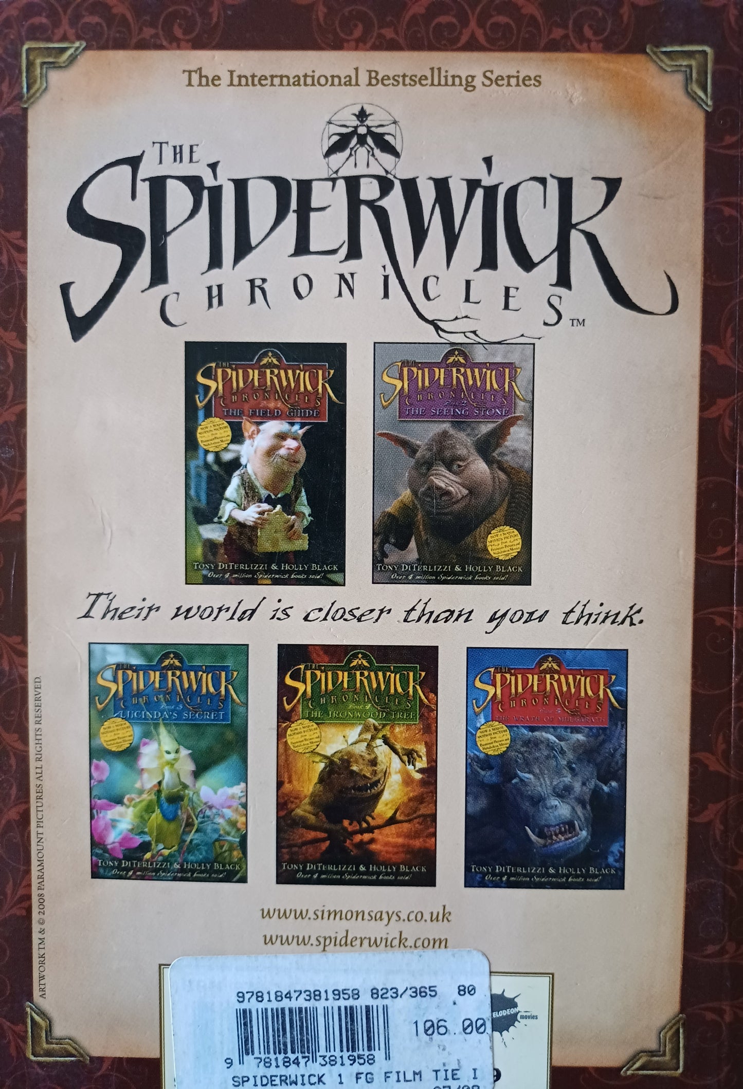 The Field guide - Toni DiTerlizzi & Holly Black (Spiderwick Chronicles #1)