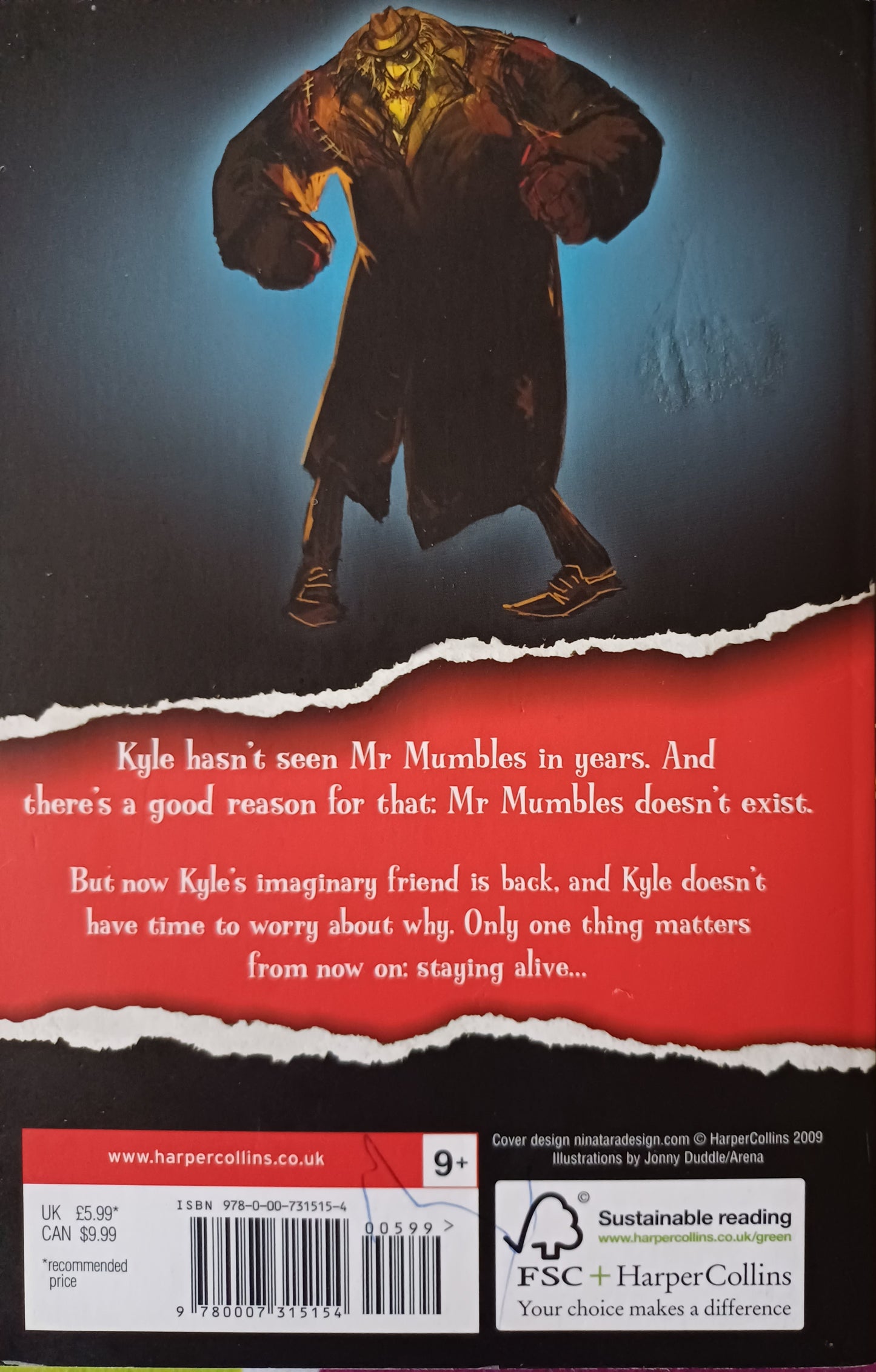 Mr Mumbles - Barry Hutchison (Invisible friends #1)