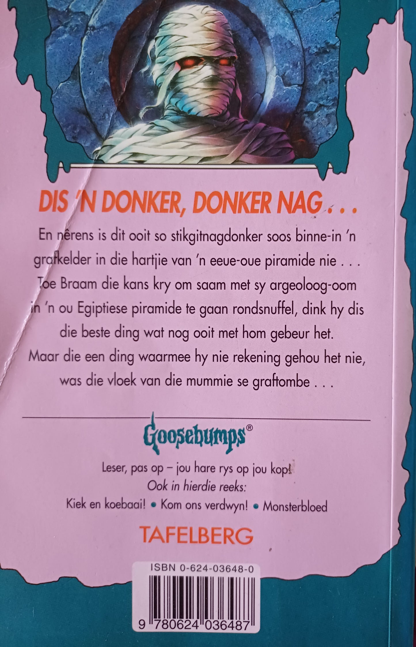 Nag van die mummies - R.L. Stine (Grillers #3)