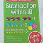 Home workbook: Subtraction within 10