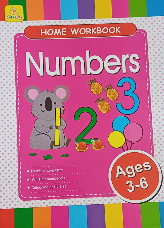 Home workbook: Numbers