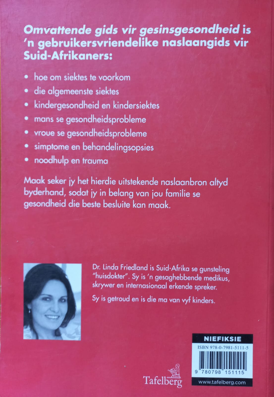 Omvattende gids vir Gesinsgesondheid - Dr. Linda Friedland