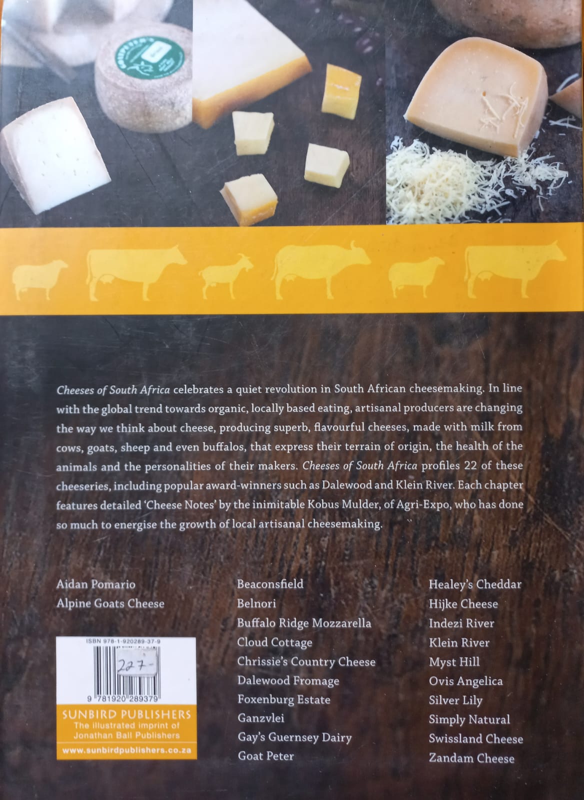 Cheeses of South Africa - Kobus Mulder with Russel Wasserfall