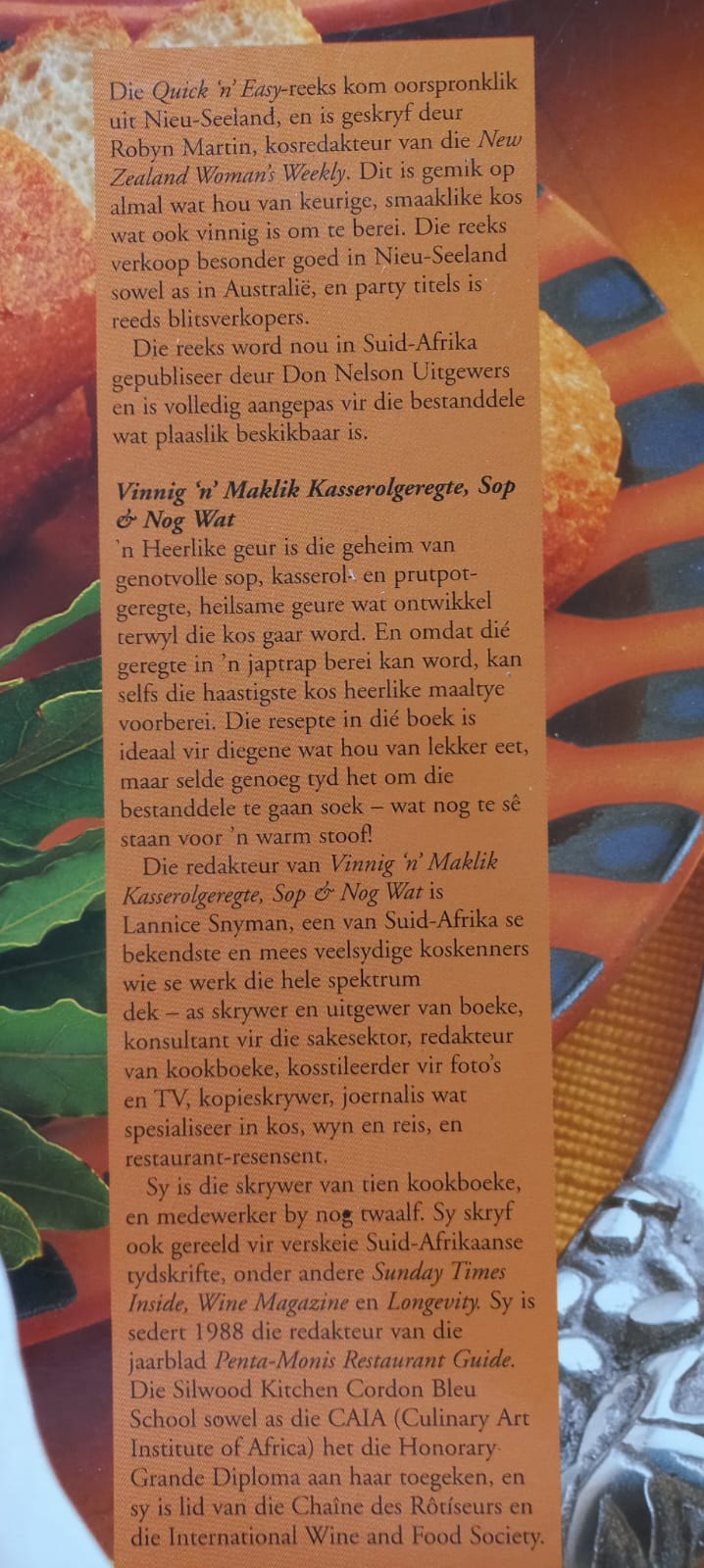 Vinnig 'n' Maklik: kasserolgeregte, sop & nog wat