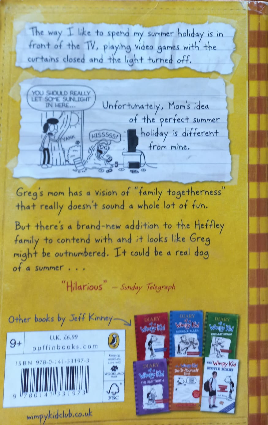 Diary of a Wimpy Kid: Dog Days - Jeff Kinney (#4)