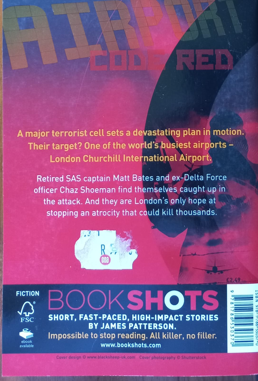 Airport Code Red: Bookshots by James Patterson