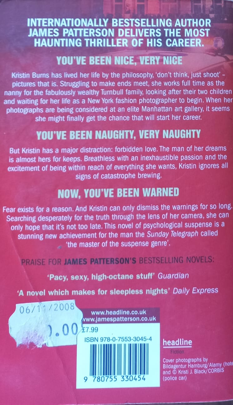 You've been warned - James Patterson