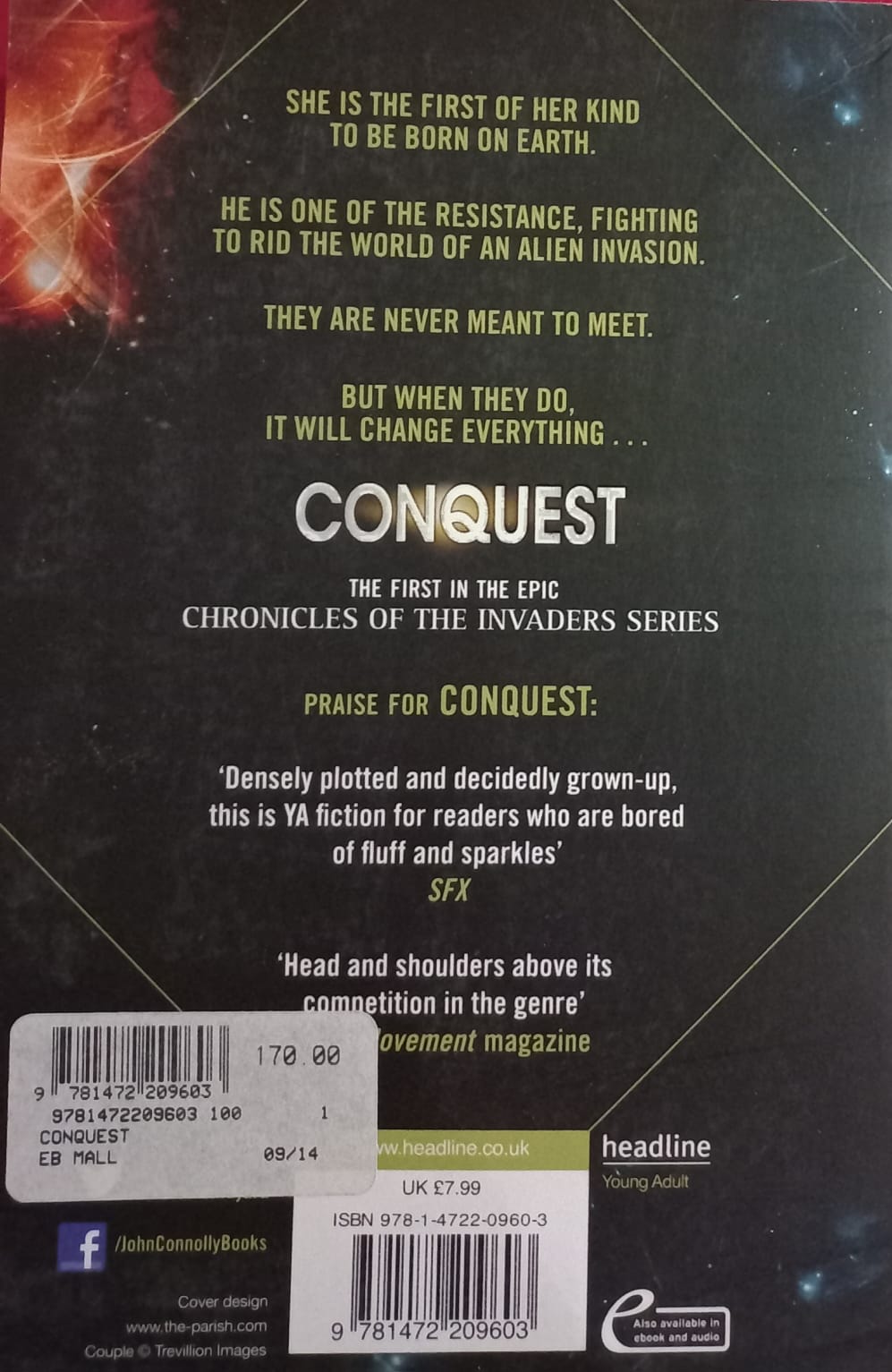 Conquest - John Connolly, Jennifer Ridyard (The chronicles of the invaders #1)