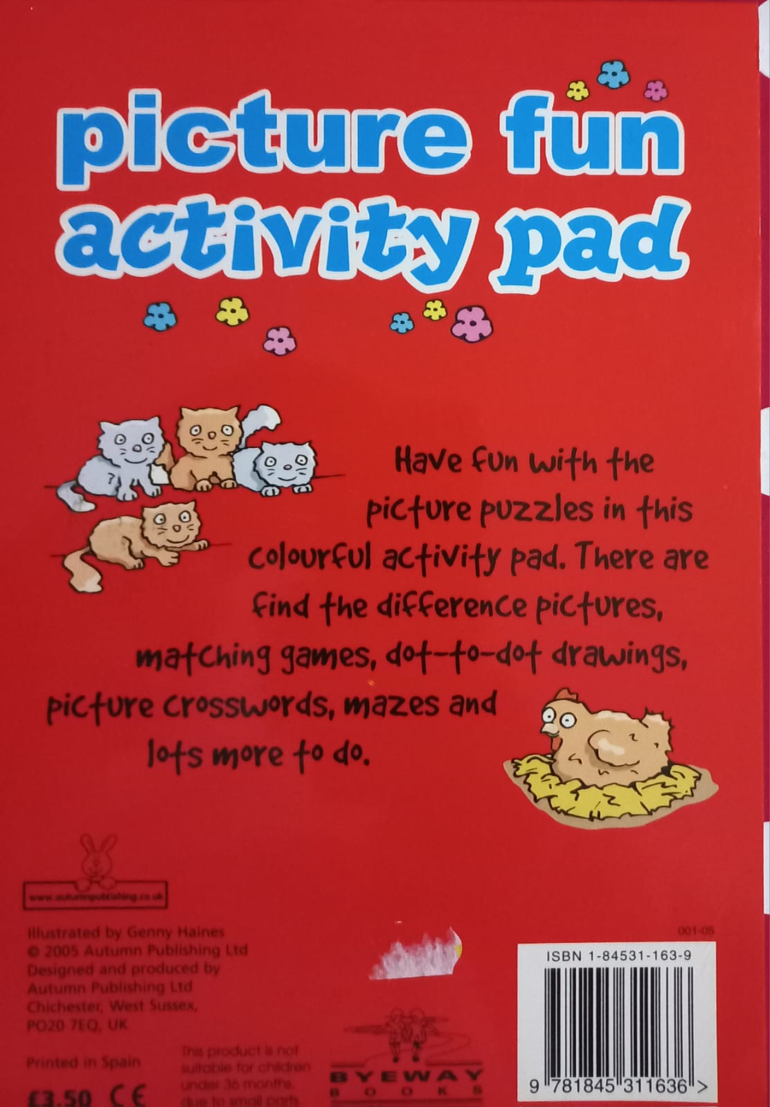 Picture Fun Activity Pad