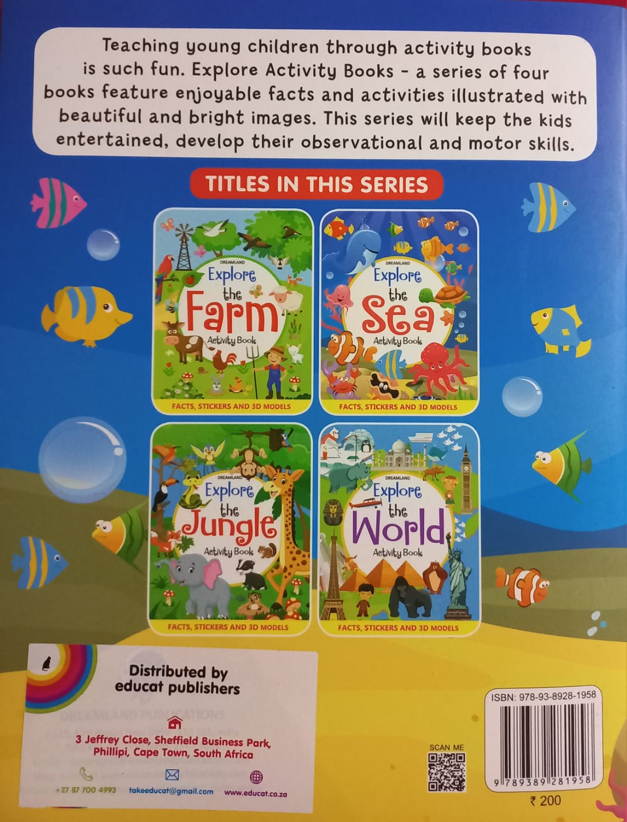 Explore the sea Activity Book