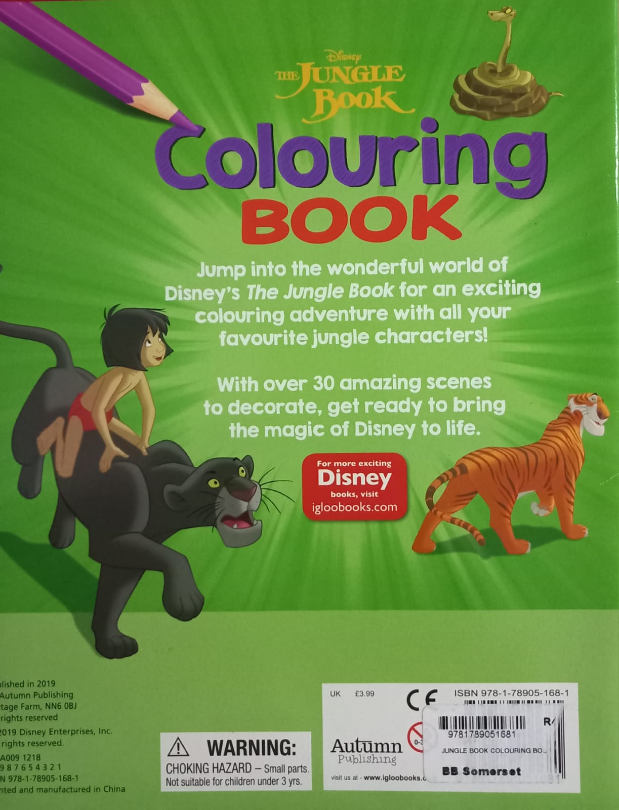 The Jungle Book Colouring Book