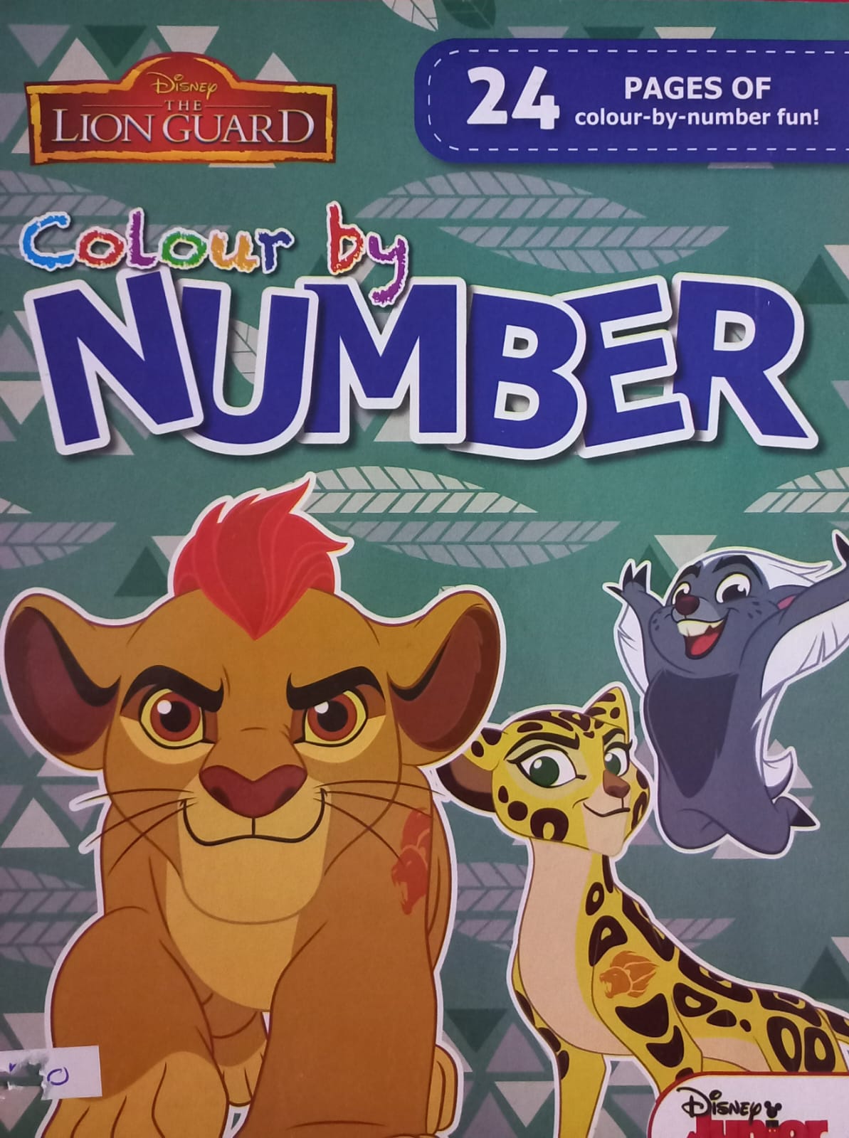 Lion Guard: Colour by number