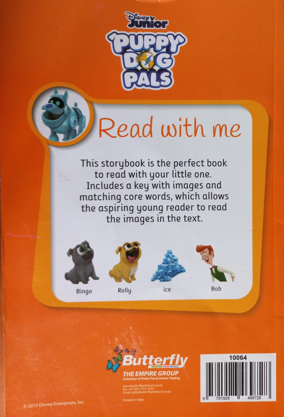 Read with me: Puppy Dog Pals - Ice, Ice Puggy