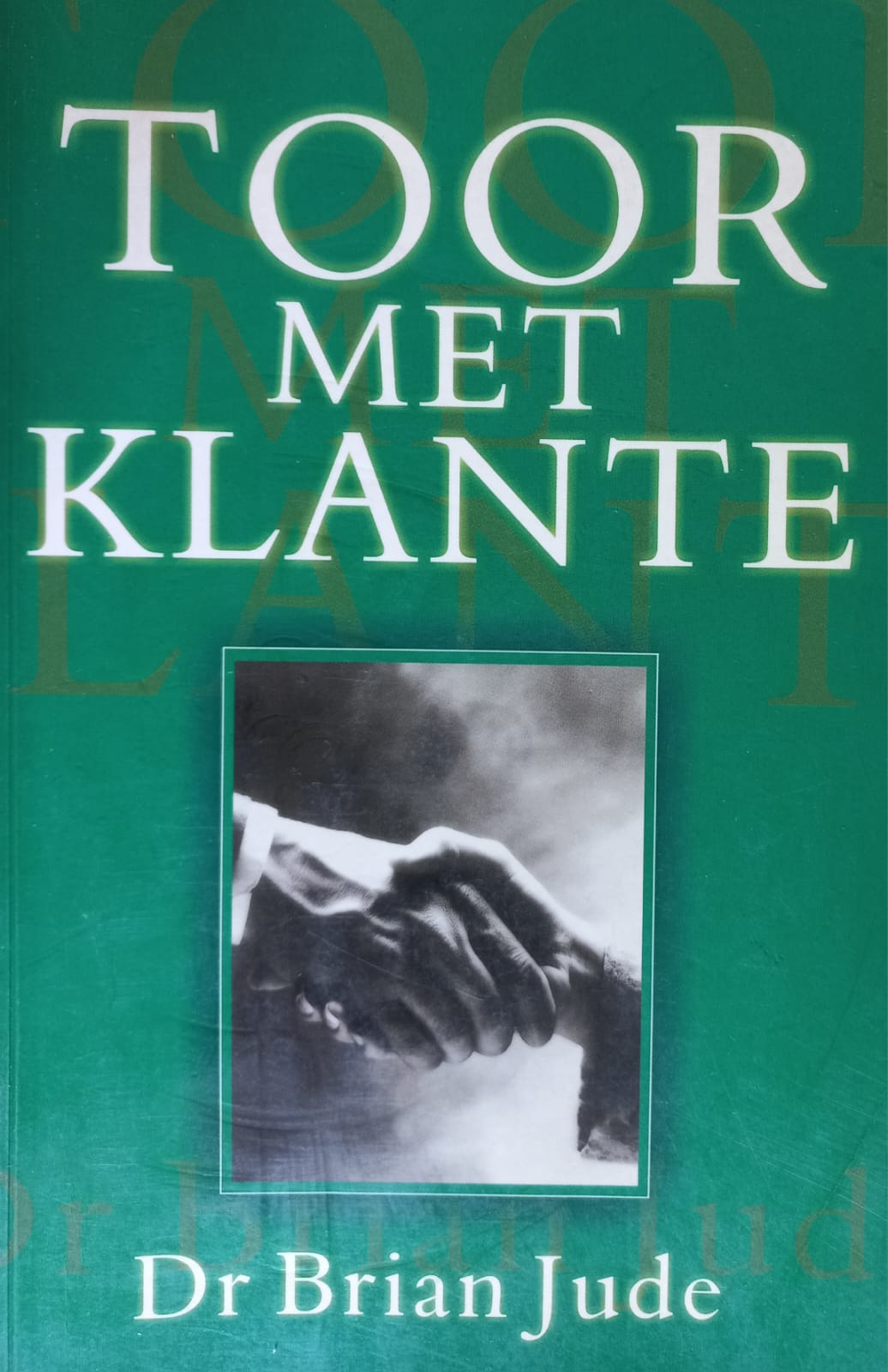 Toor met klante - Dr Brian Jude