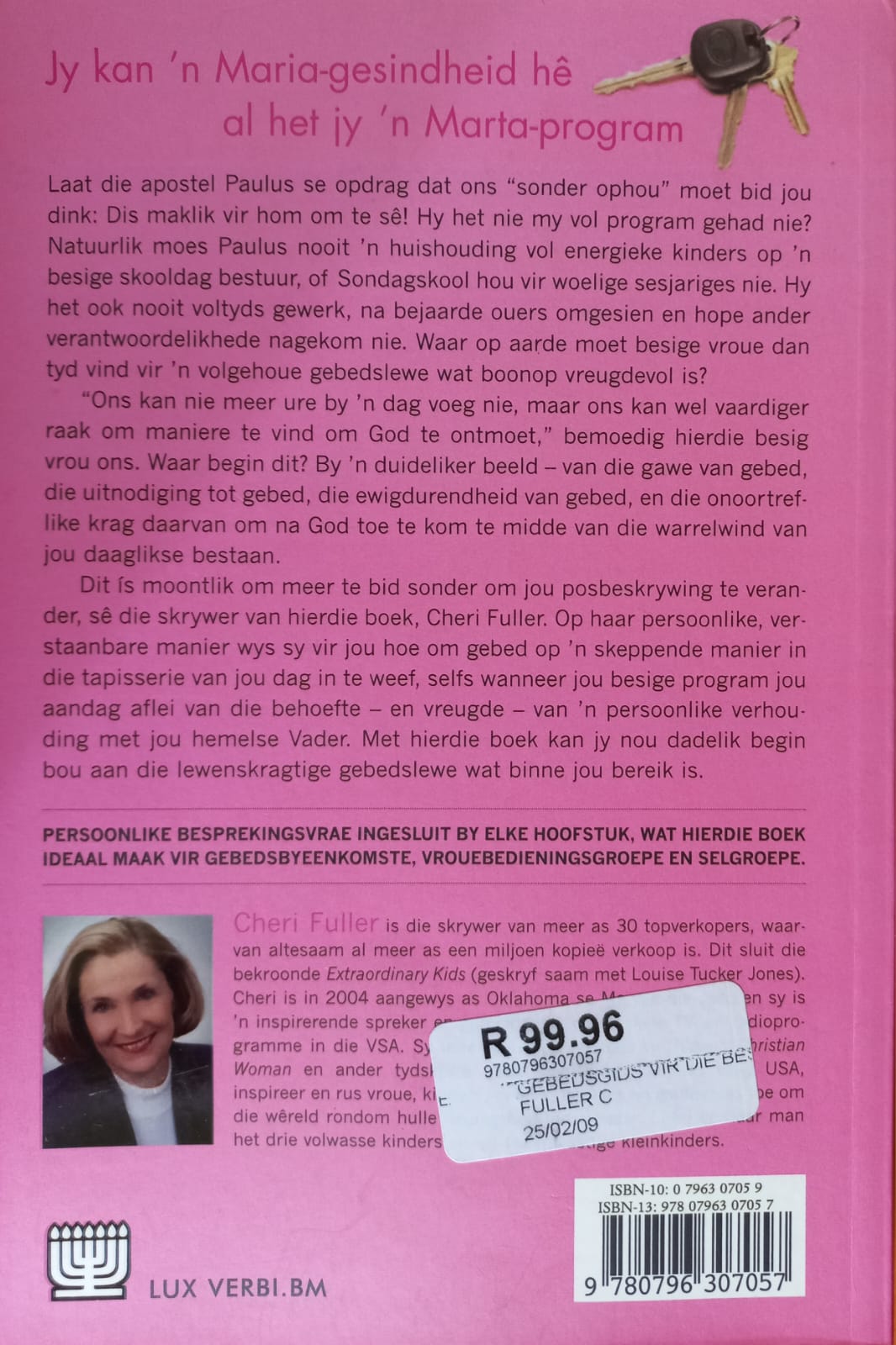 Gebedsgids vir die besige vrou - Cheri Fuller