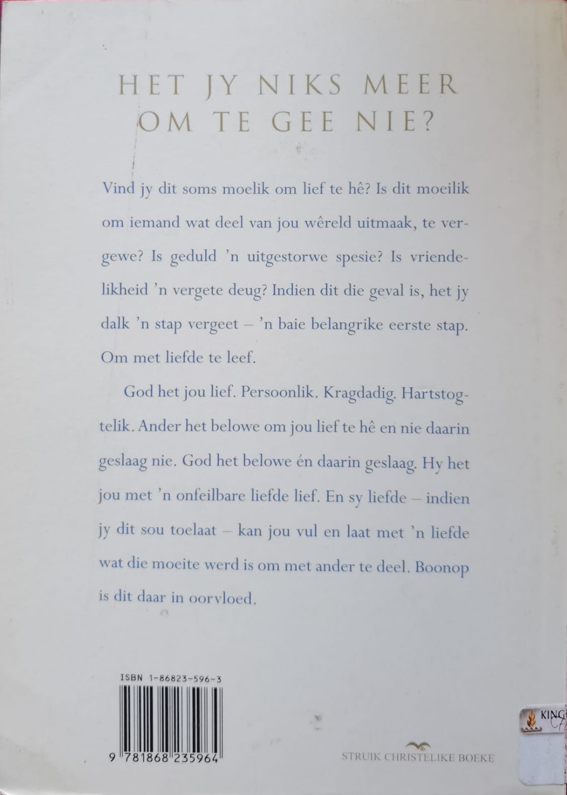 Deel God se liefde - Max Lucado