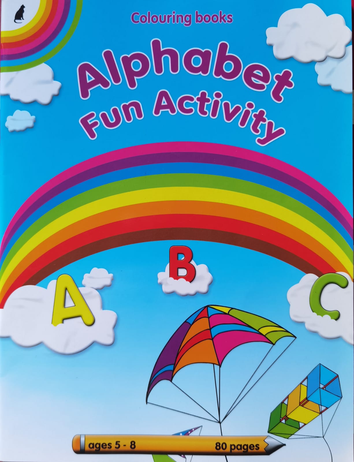 Alphabet Fun Activity - ages 5-8 - 80 pages