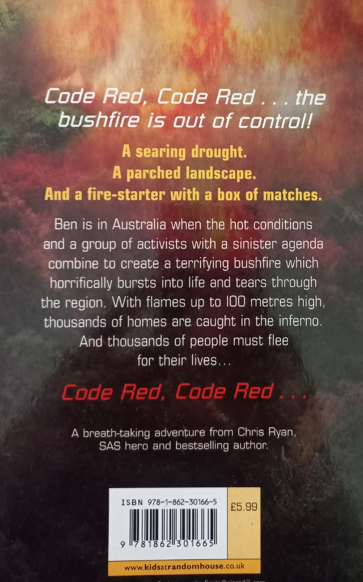 Wildfire - Chris Ryan (Code Red #2)